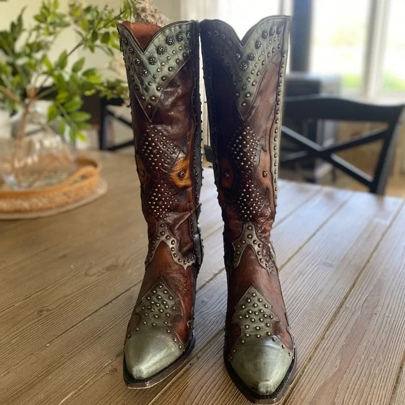 Dan Post Natasha Cowboy Boots - Picture 2 of 11